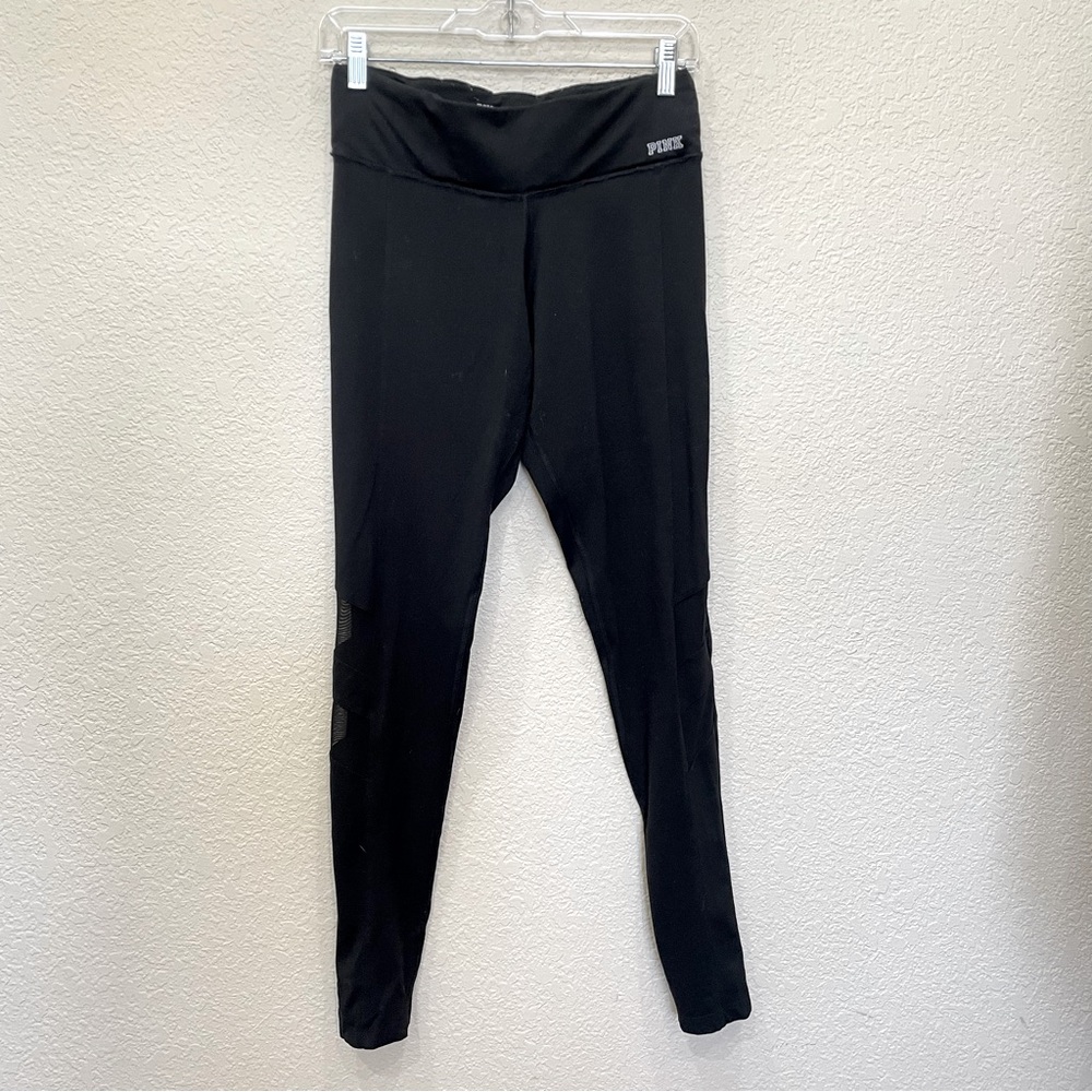 Victoria’s Secret | PINK Ultimate Leggings with Sheer Panels in Black Small Gym